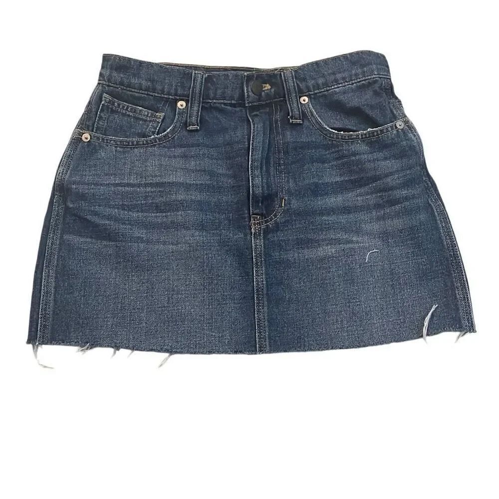 Madewell Denim Mini Skirt